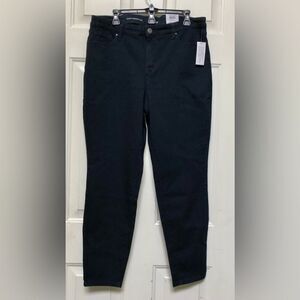 STYLE & CO. WOMEN'S JEANS CURVY SKINNY LEG RINSE WASH NEW MID RISE TUMMY CONTROL